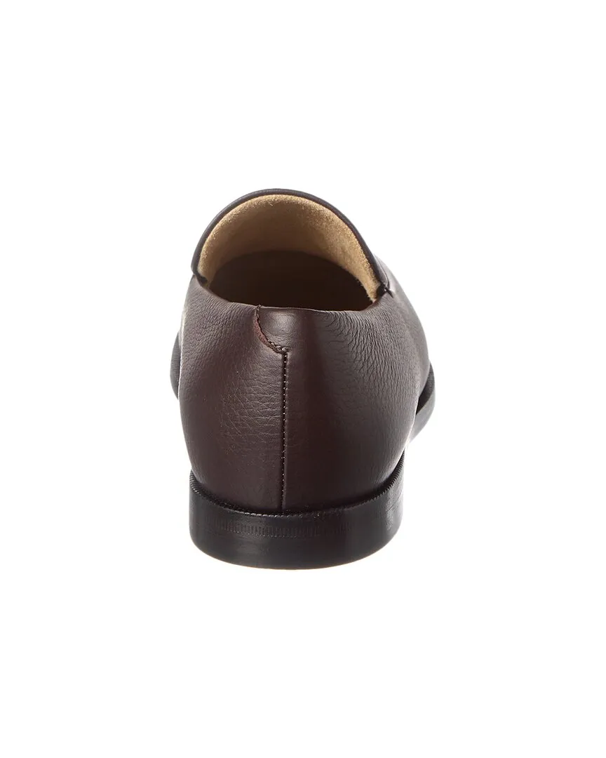 KHAITE The Alessio Leather Loafer