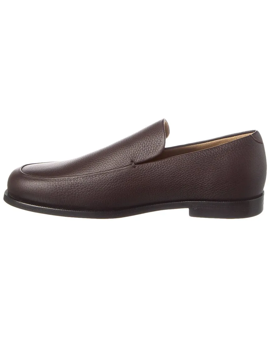 KHAITE The Alessio Leather Loafer
