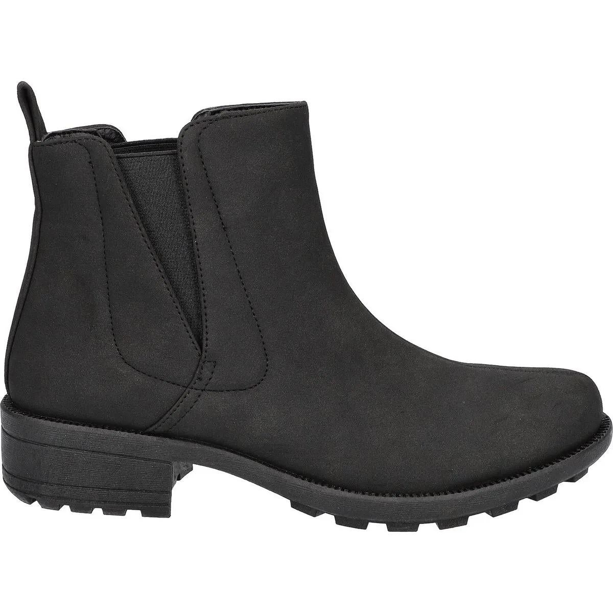 Koko Womens Faux Suede Ankle Chelsea Boots