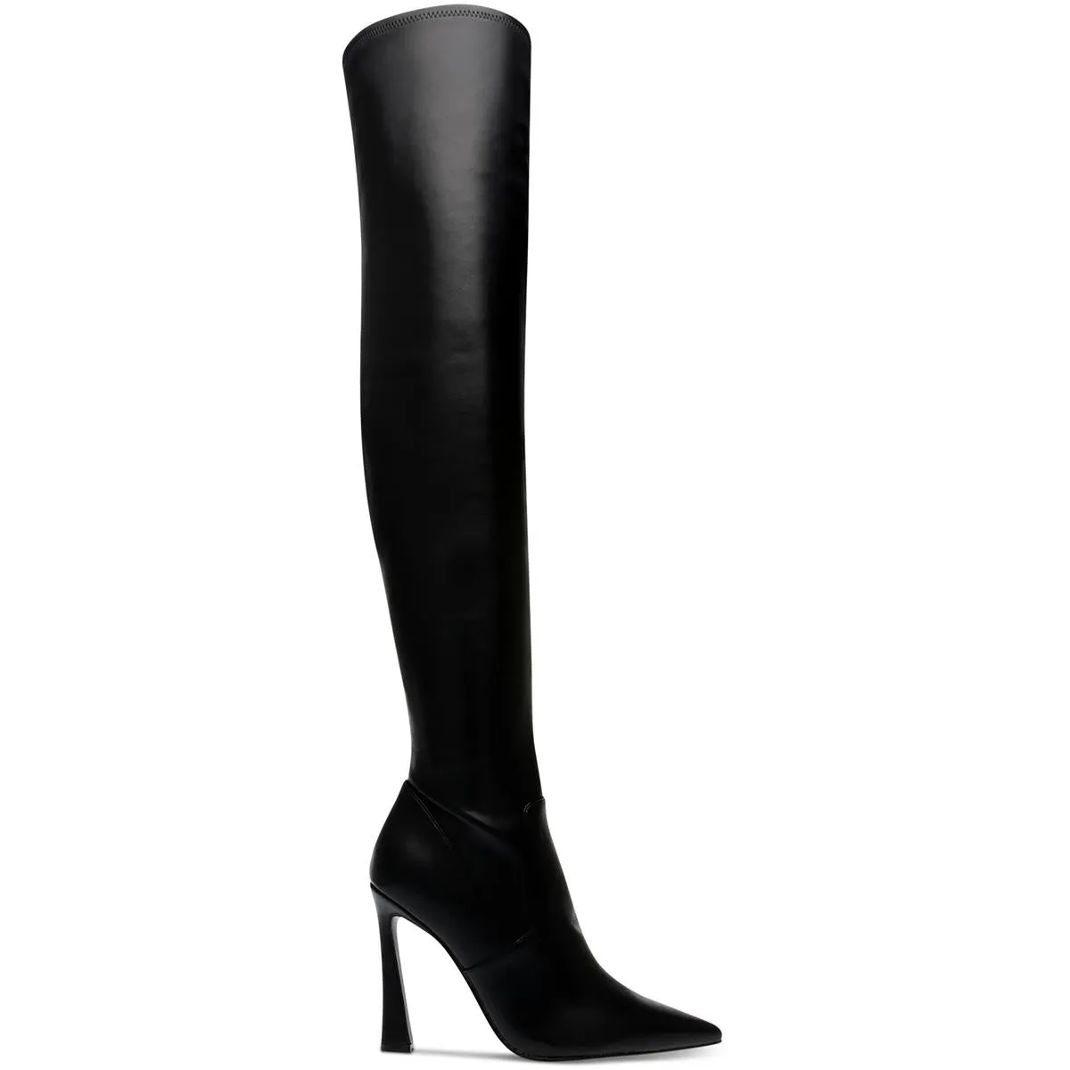 Laddy Womens Faux Leather Over-The-Knee Boots