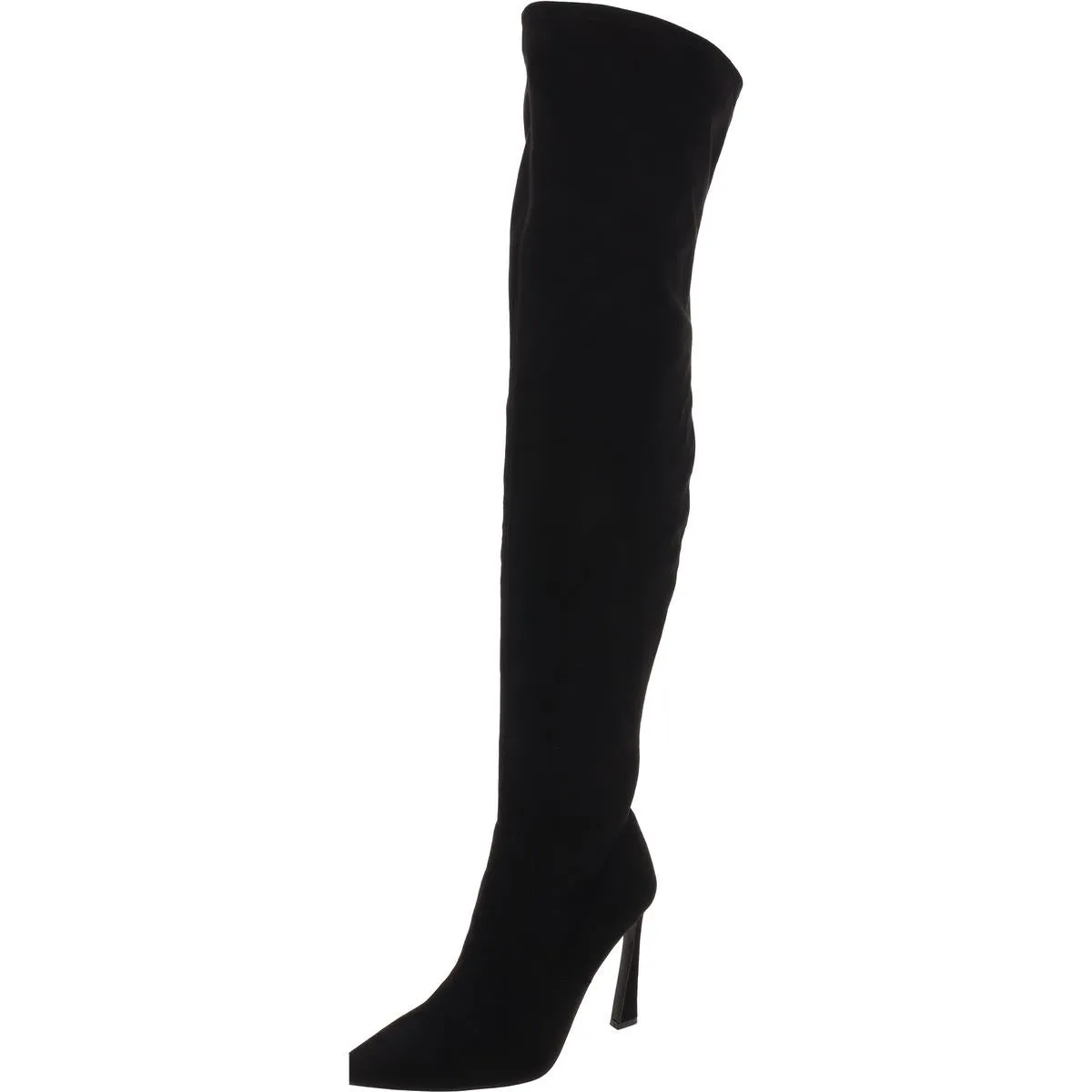 Laddy Womens Faux Leather Over-The-Knee Boots