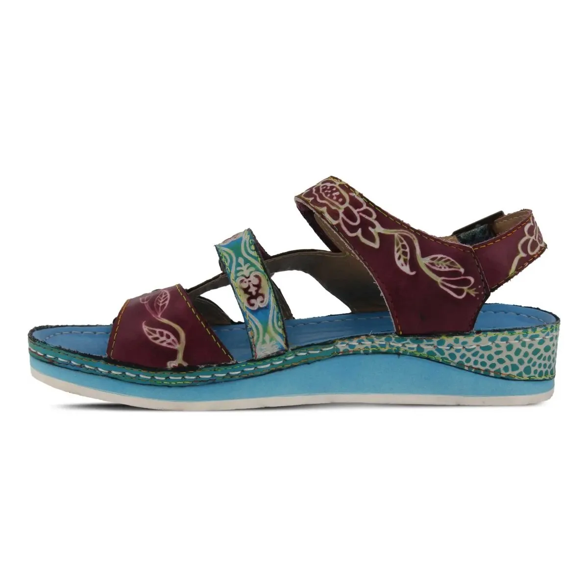 L'Artiste By Spring Step Women's Sumacah Aqua Multi