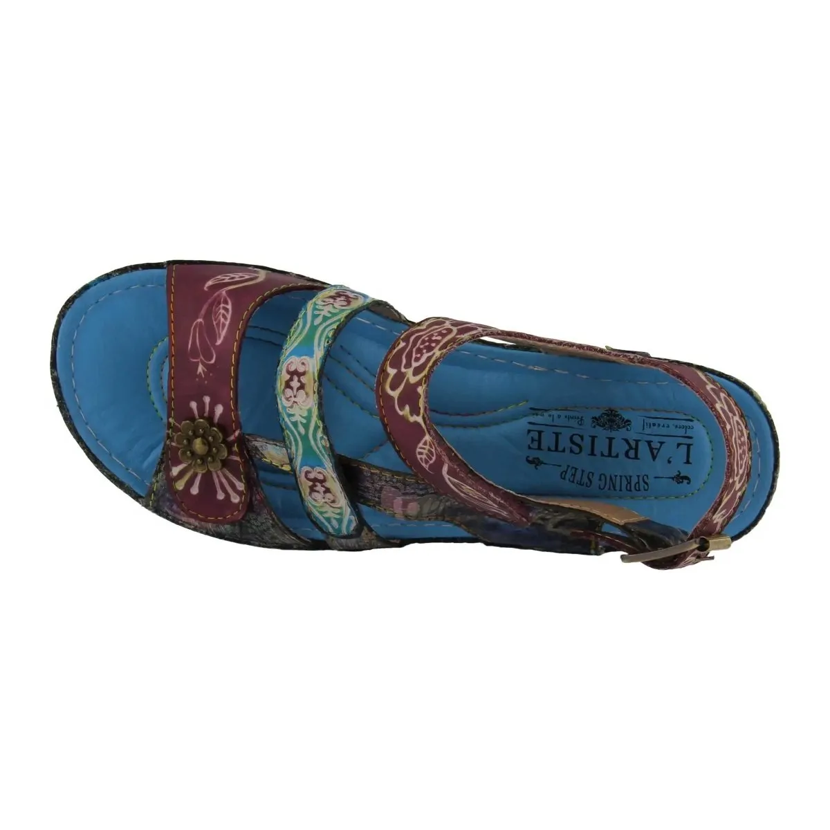 L'Artiste By Spring Step Women's Sumacah Aqua Multi