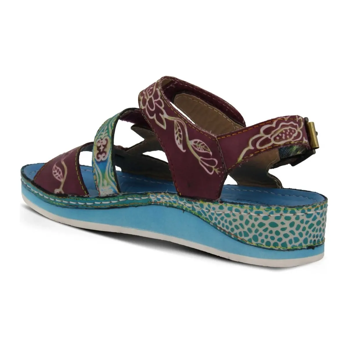 L'Artiste By Spring Step Women's Sumacah Aqua Multi