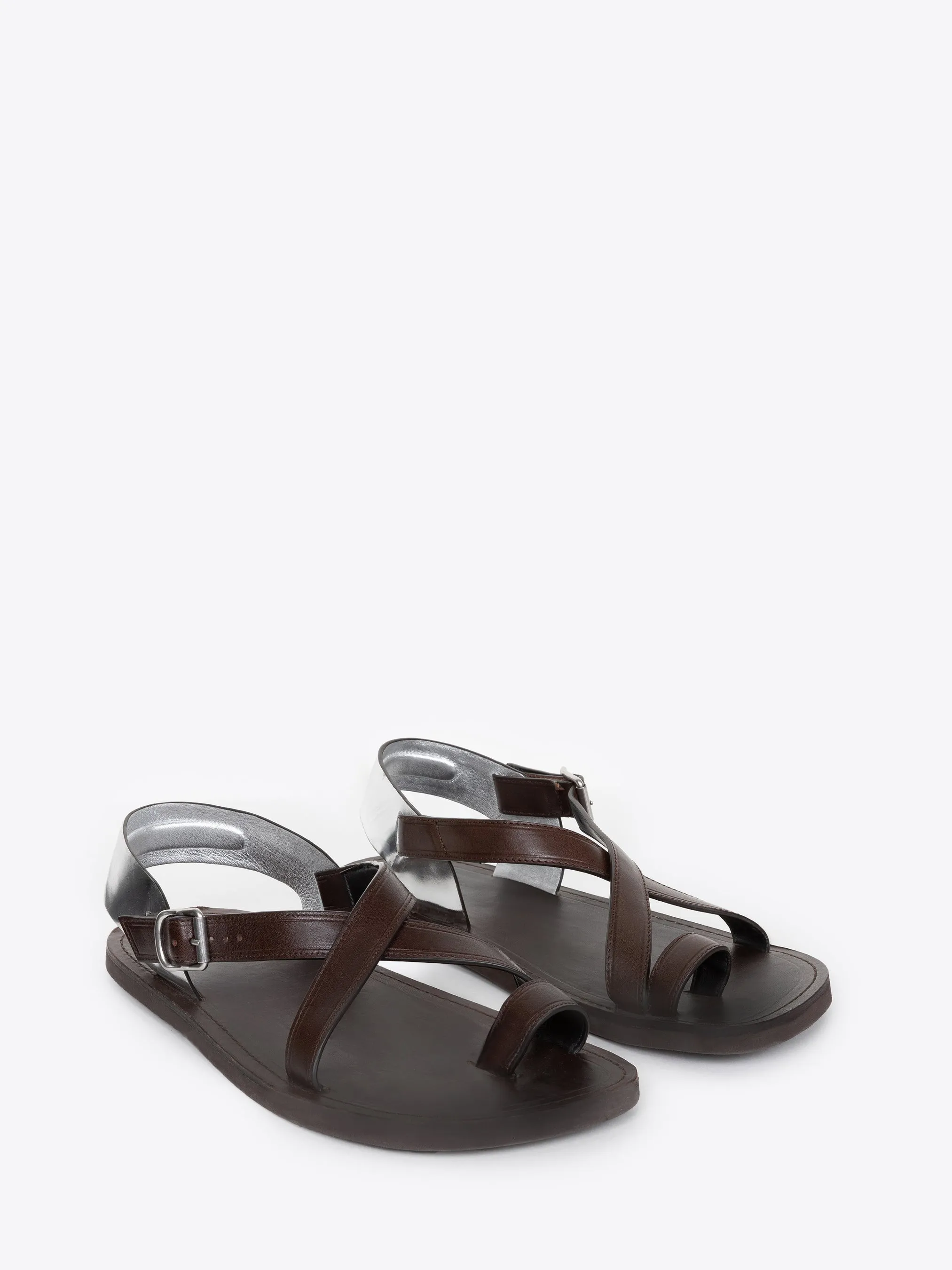 Leather sandals
