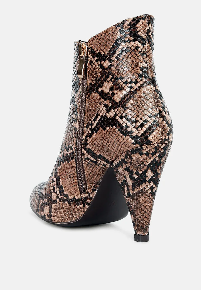 lemon tart heeled ankle boots