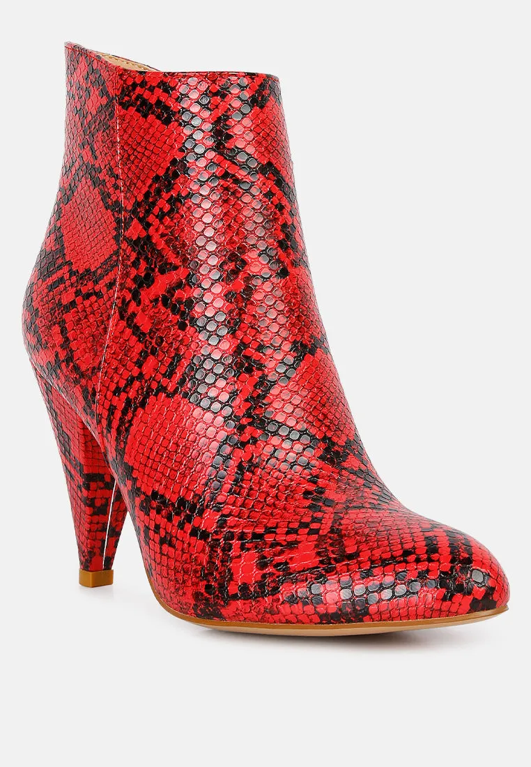 lemon tart heeled ankle boots