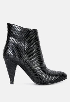 lemon tart heeled ankle boots