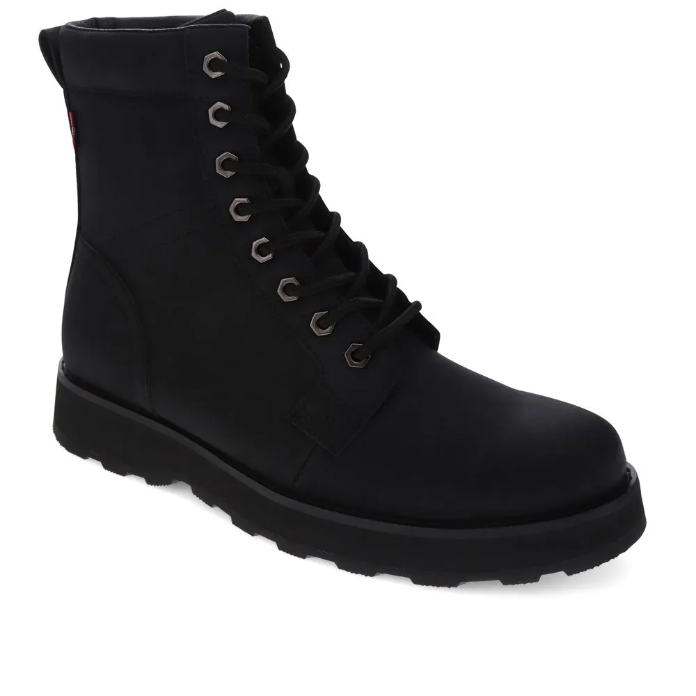 Levi's Mens Greyson UL Vegan Leather Lace Up Rugged Casual Boot
