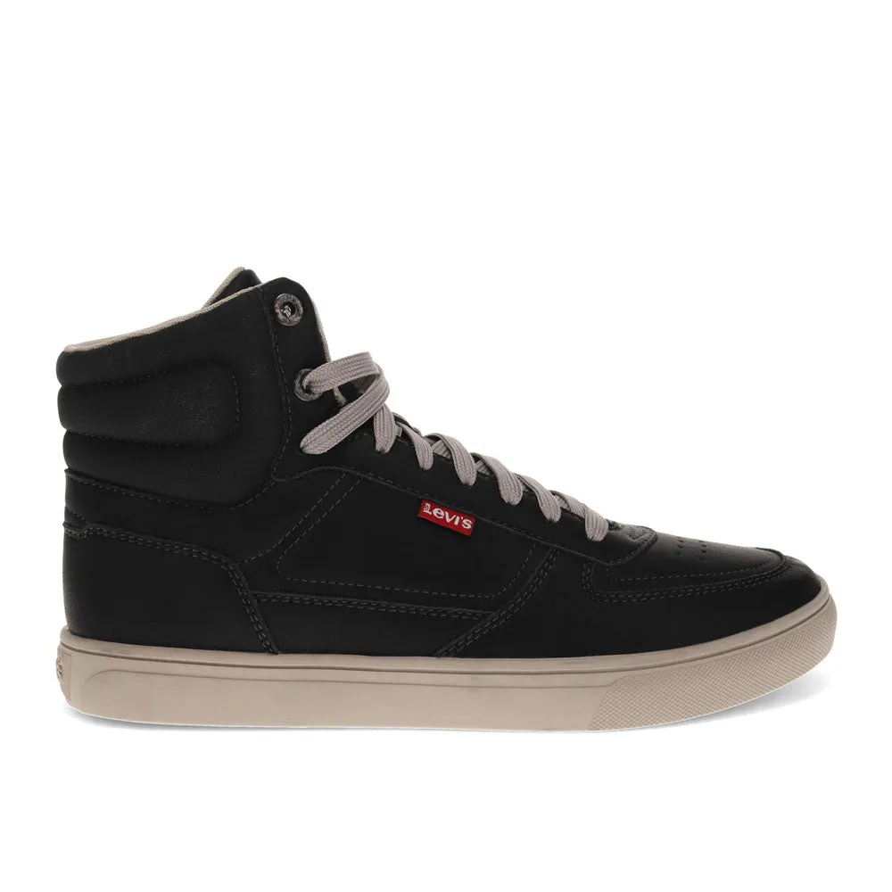 Levi's Mens Liam Hi Vegan Suede Casual Hightop Sneaker Shoe