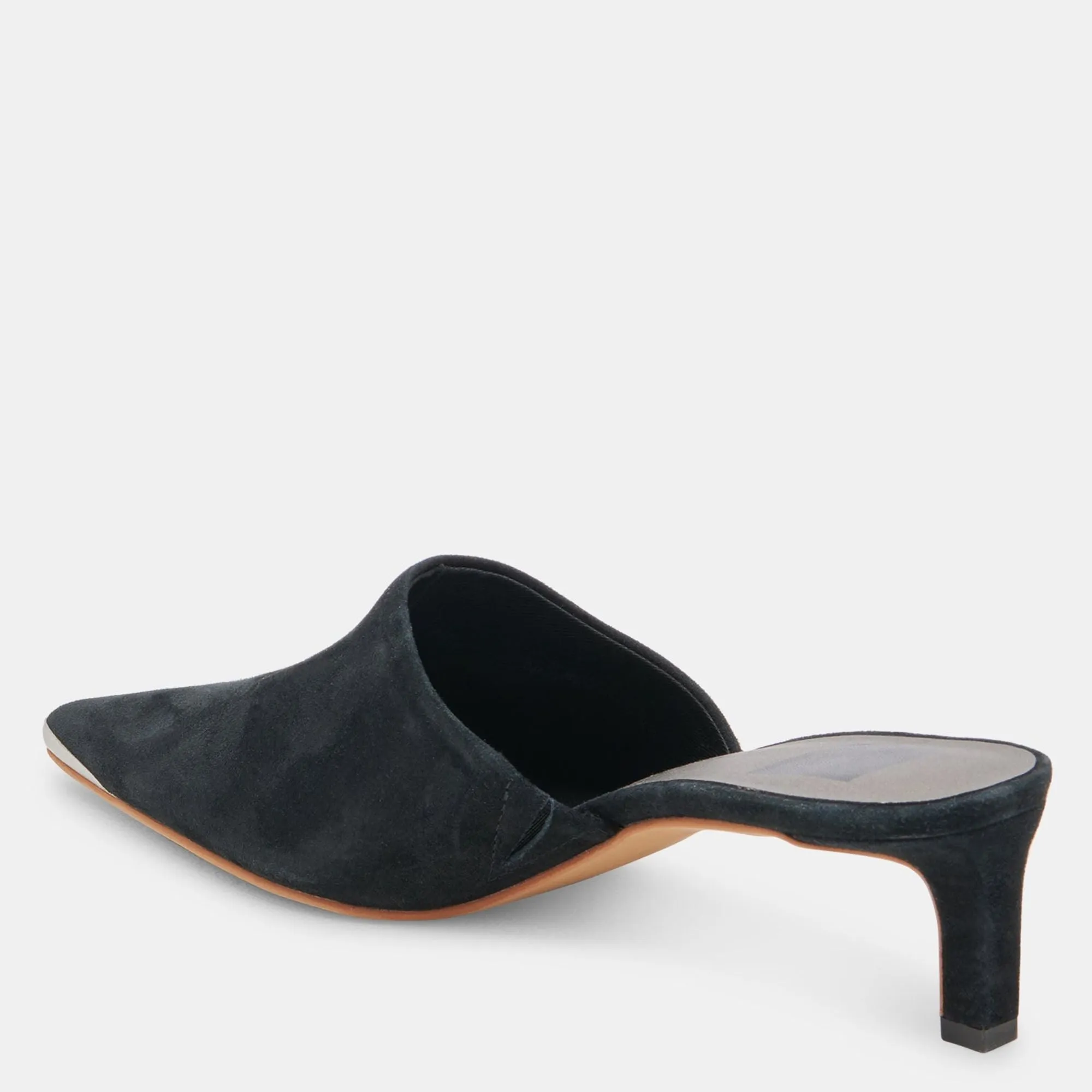 Lexy Heels Onyx Suede