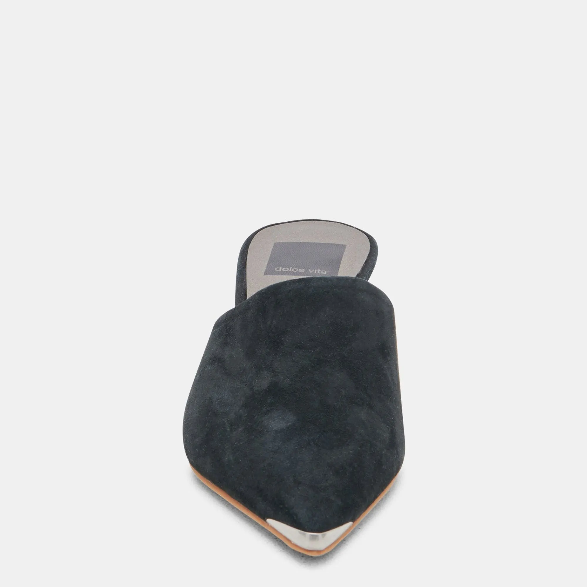 Lexy Heels Onyx Suede