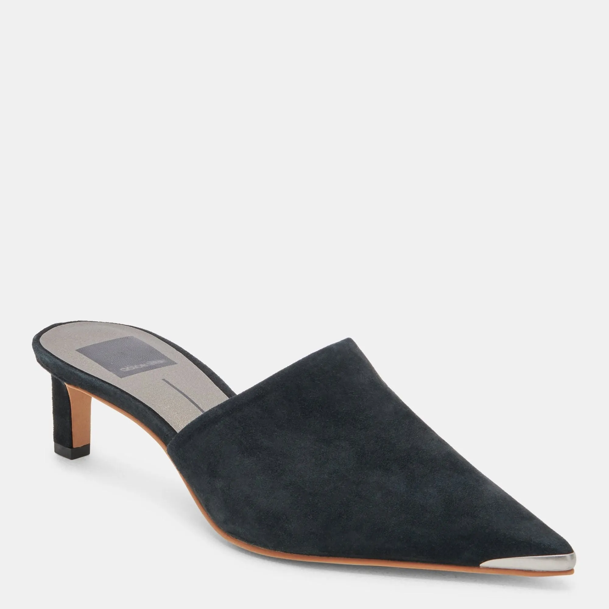 Lexy Heels Onyx Suede
