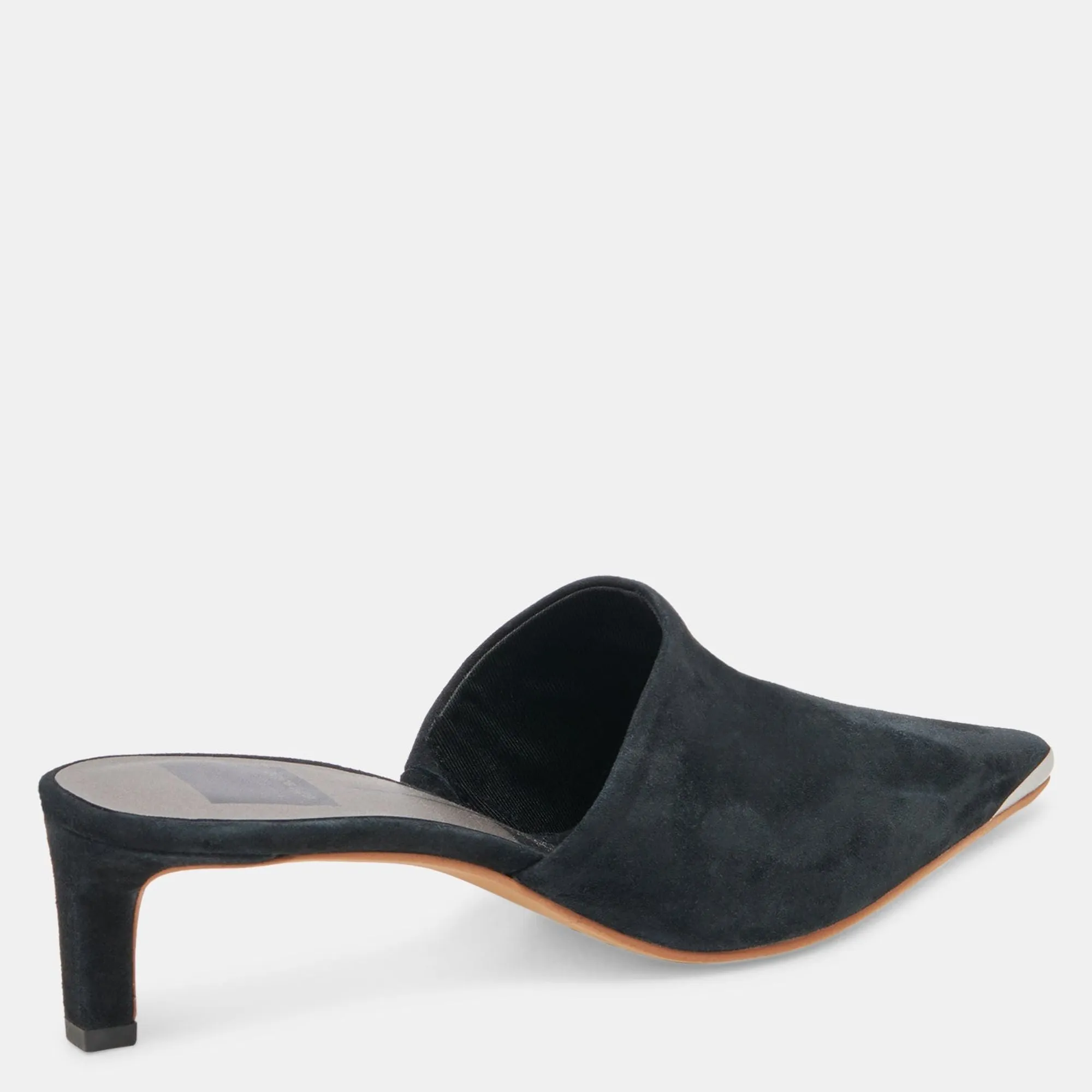 Lexy Heels Onyx Suede