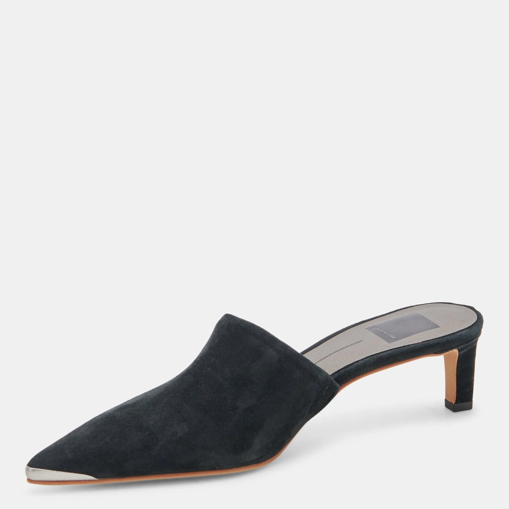 Lexy Heels Onyx Suede