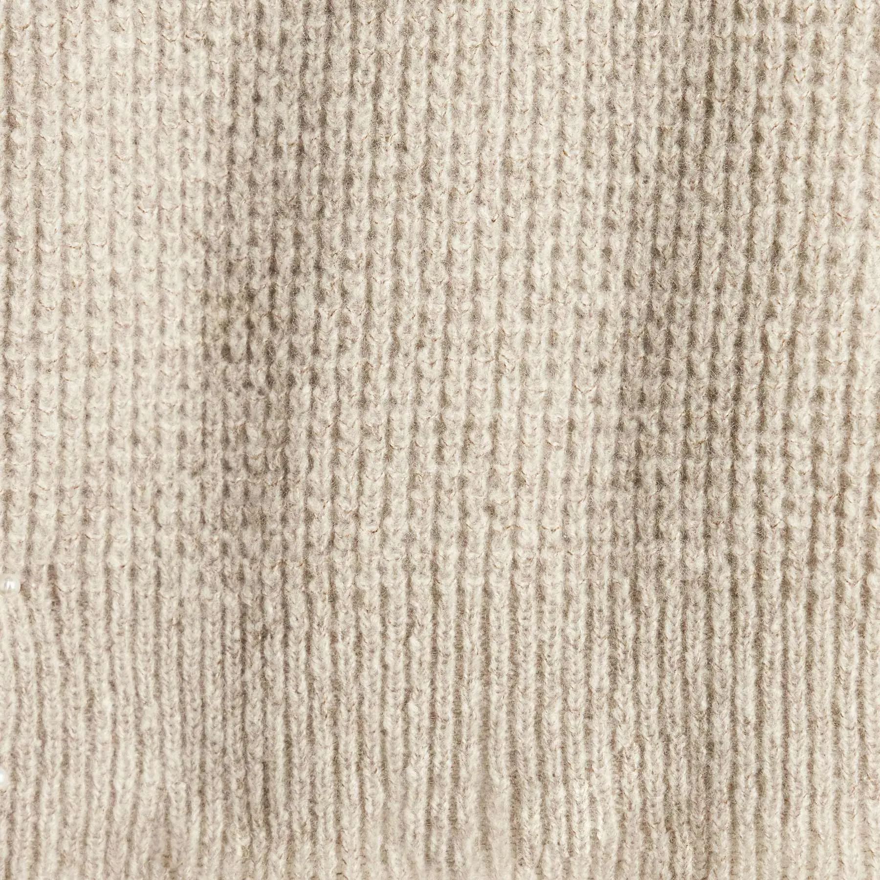Lightweight Textured Cashmere Waffle Half Zip - Hazel