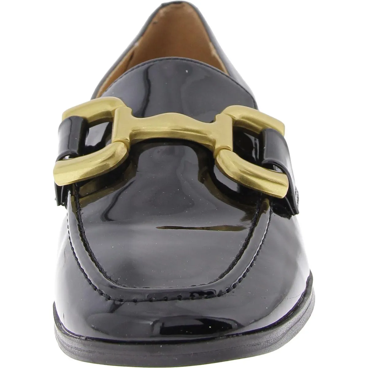 LILMA Womens Round toe design Synthetic rubber outsole Loafers