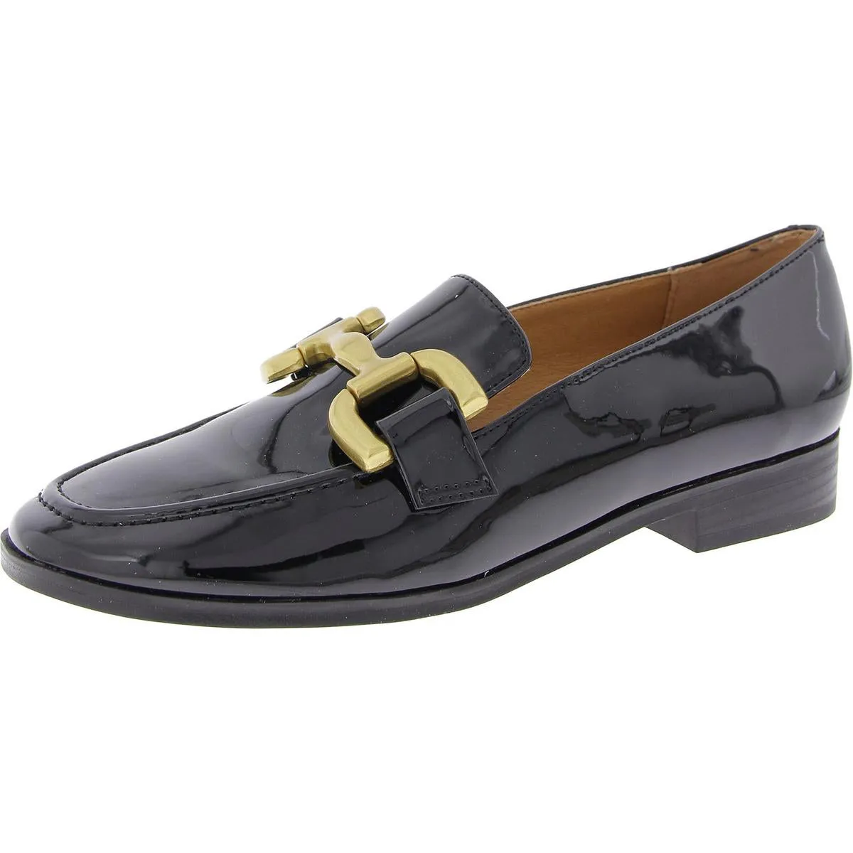 LILMA Womens Round toe design Synthetic rubber outsole Loafers