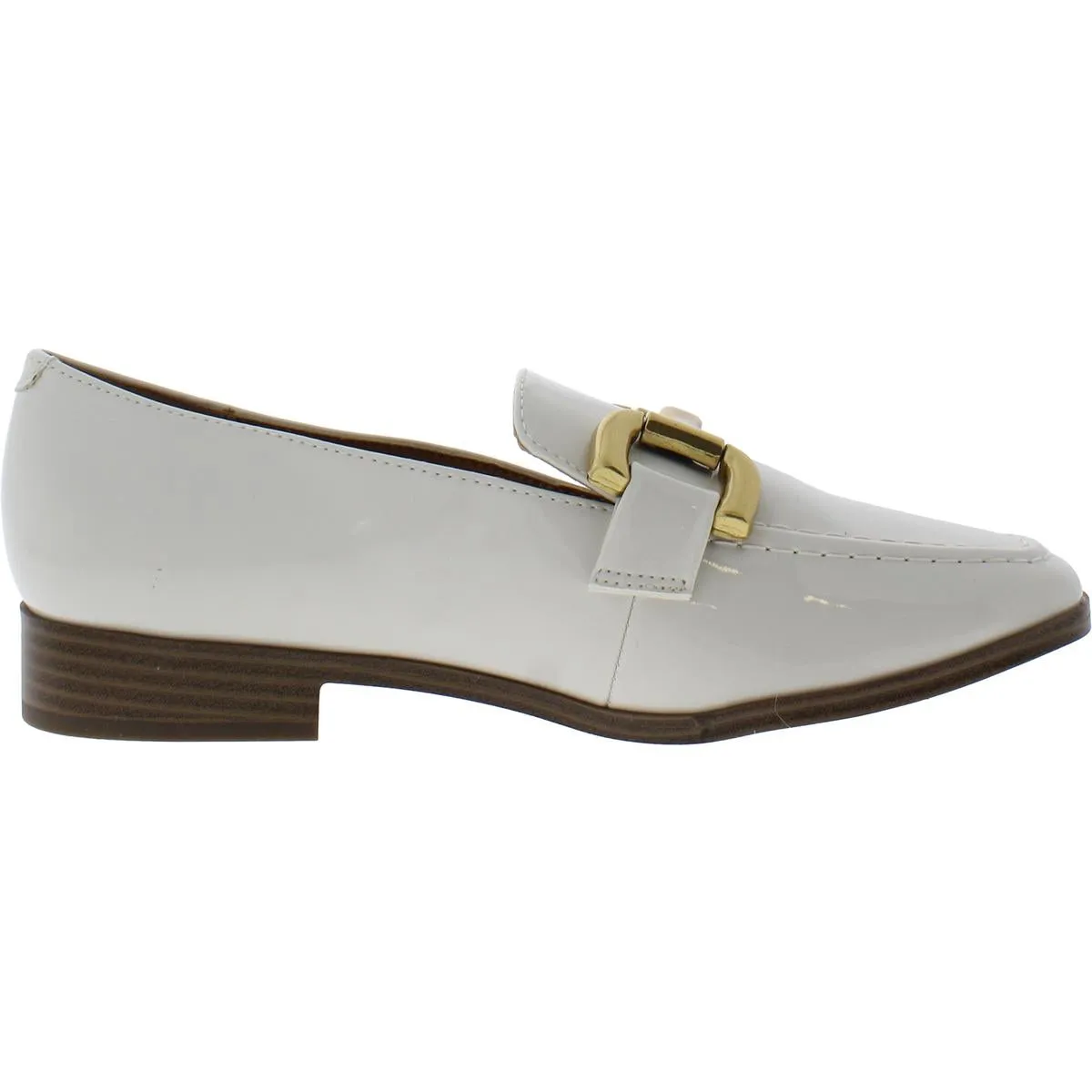LILMA Womens Round toe design Synthetic rubber outsole Loafers