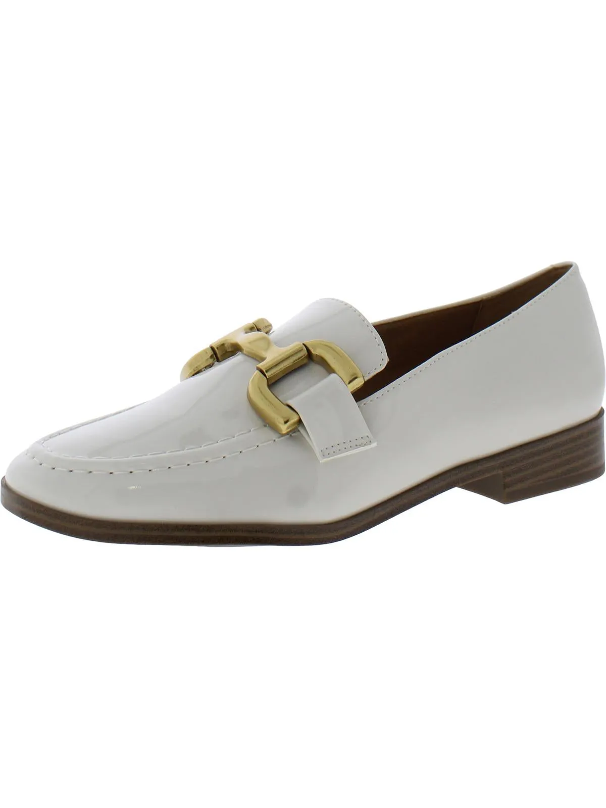 LILMA Womens Round toe design Synthetic rubber outsole Loafers
