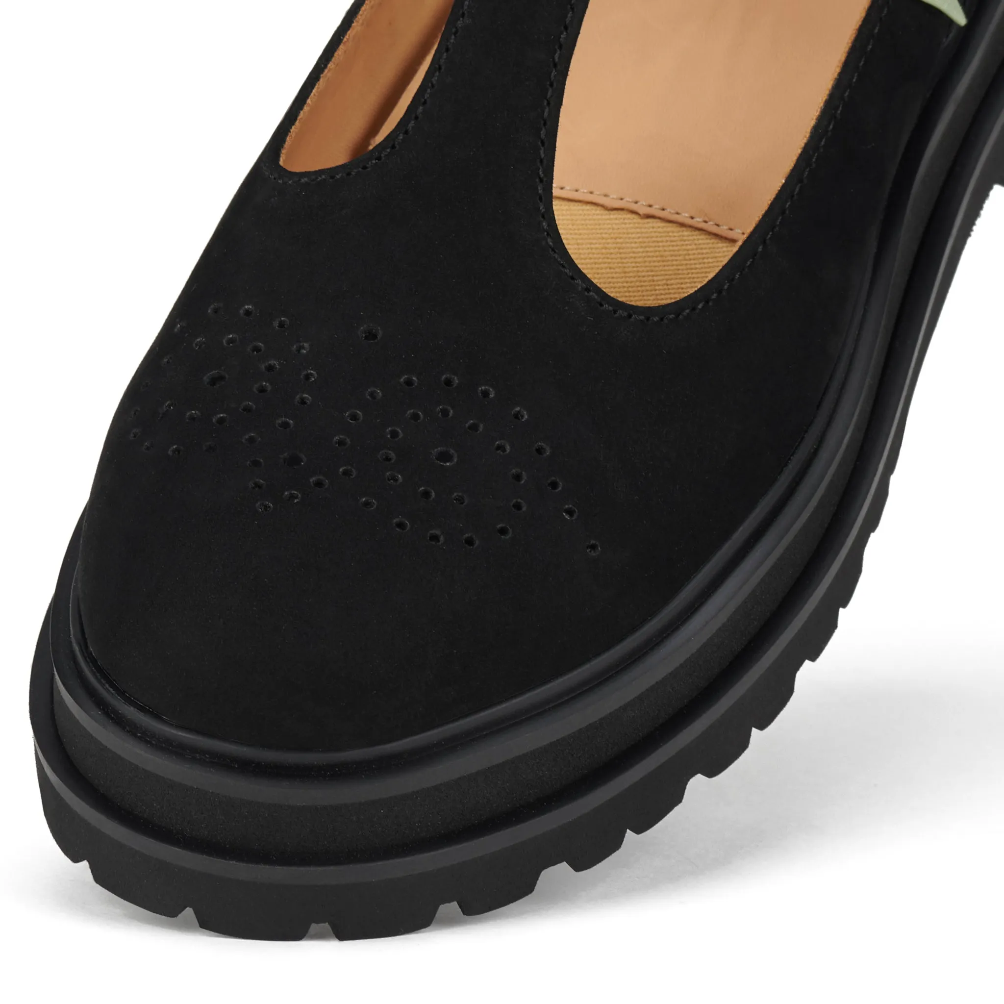Loafer Step T-Bar Black