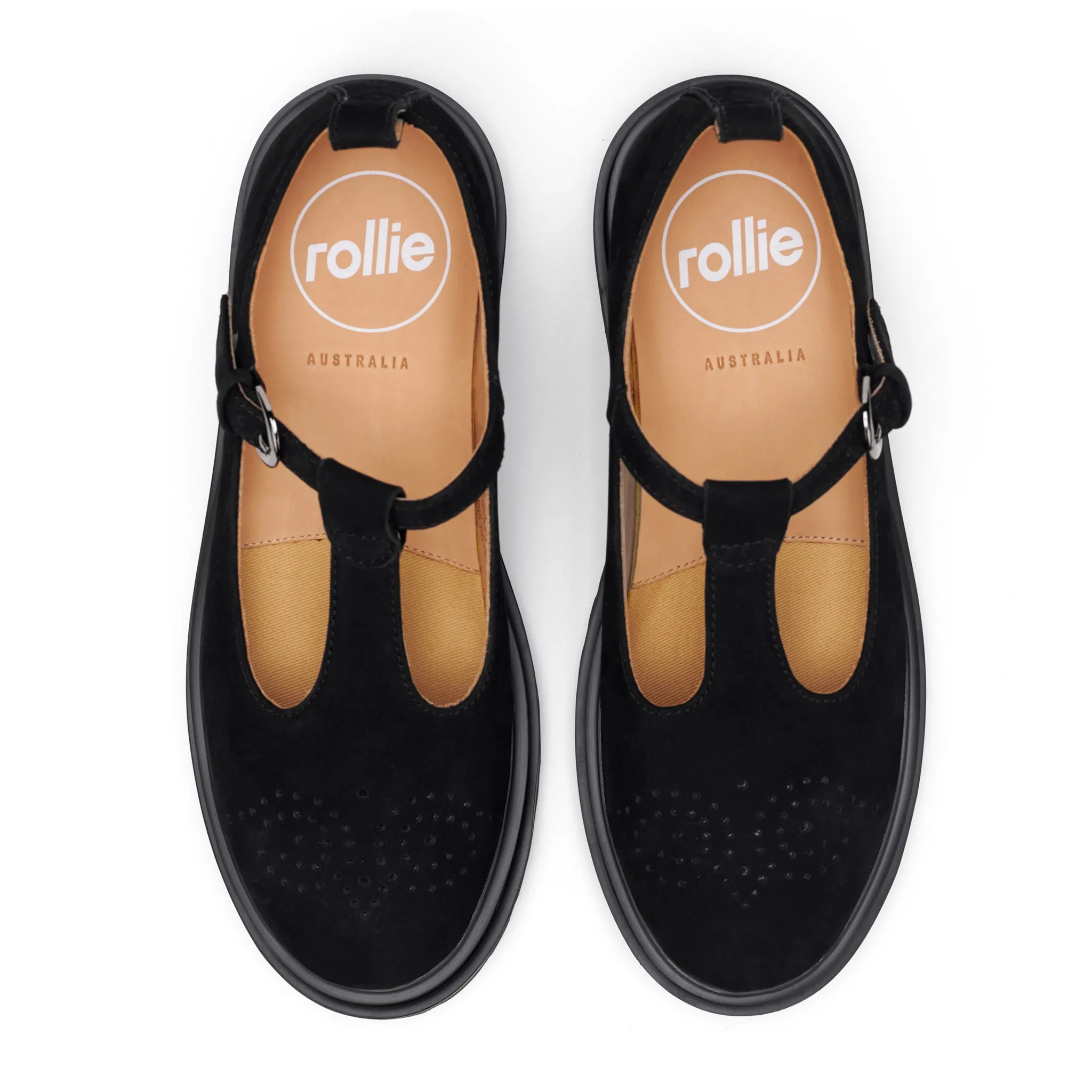 Loafer Step T-Bar Black