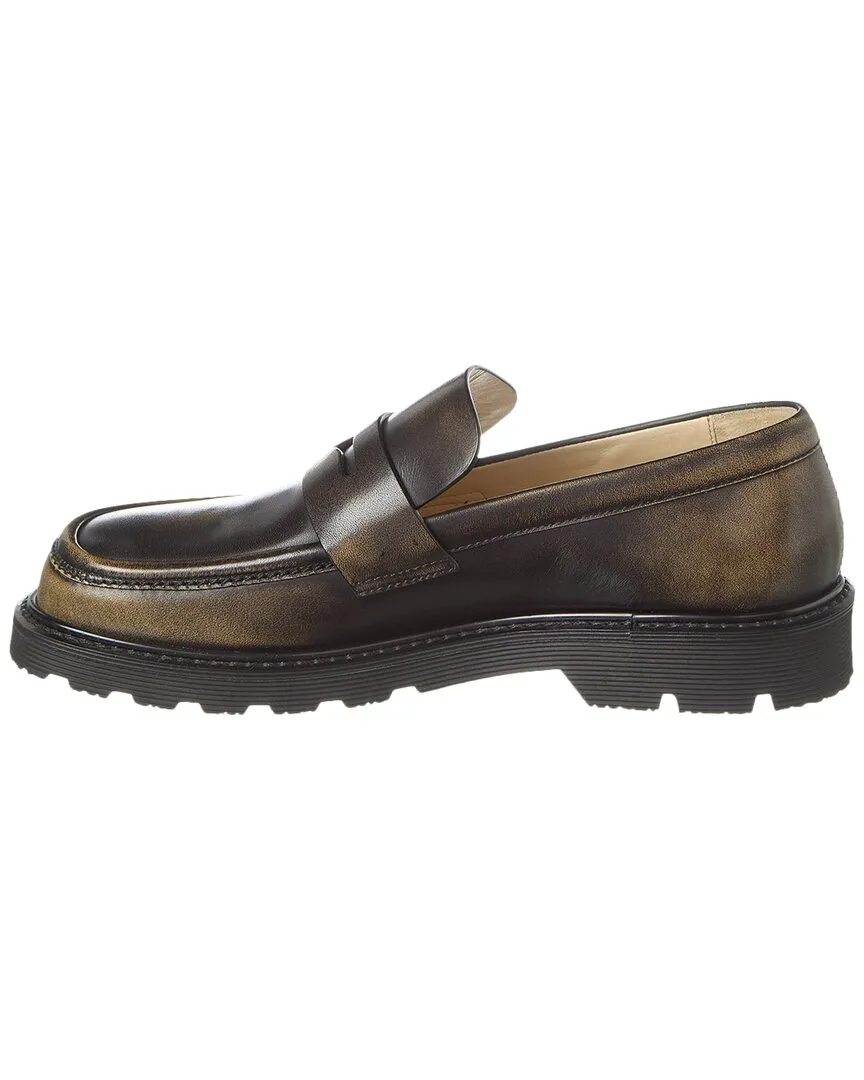 Loewe Chunky Leather Loafer