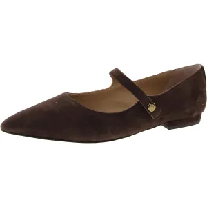 Londyn Womens Padded Insole Suede Mary Janes
