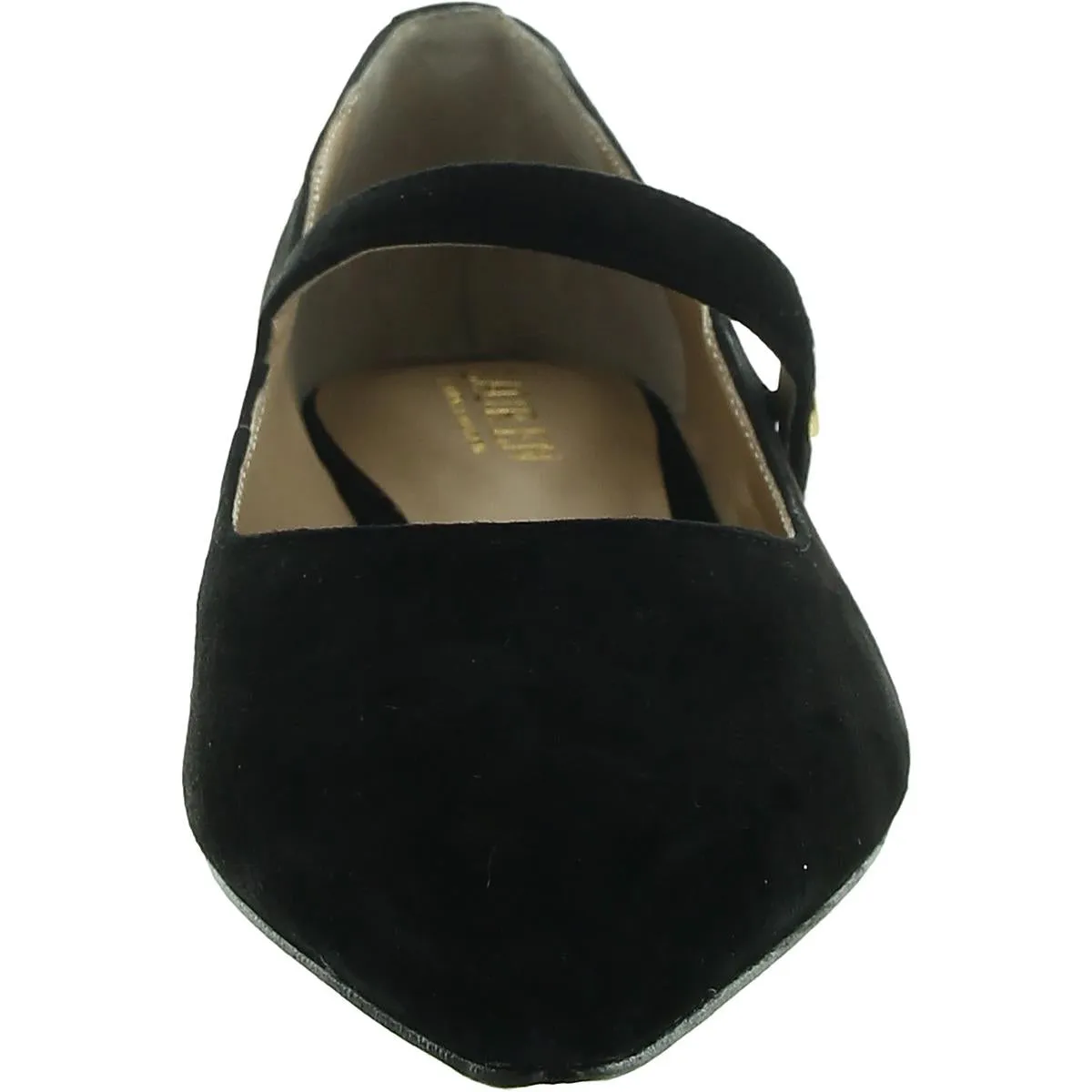 Londyn Womens Padded Insole Suede Mary Janes