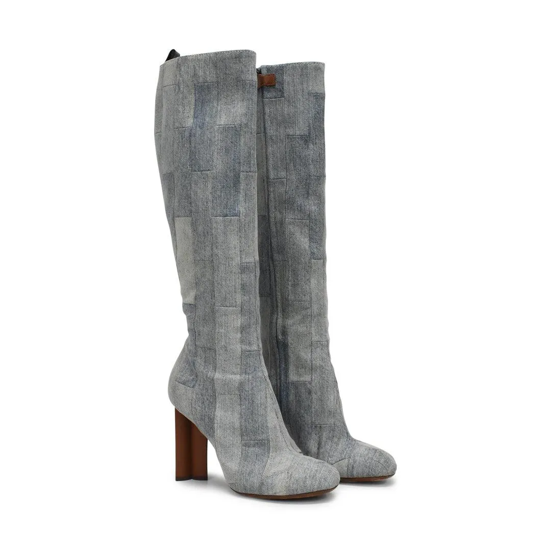 Louis Vuitton Denim Boots - Women's 39