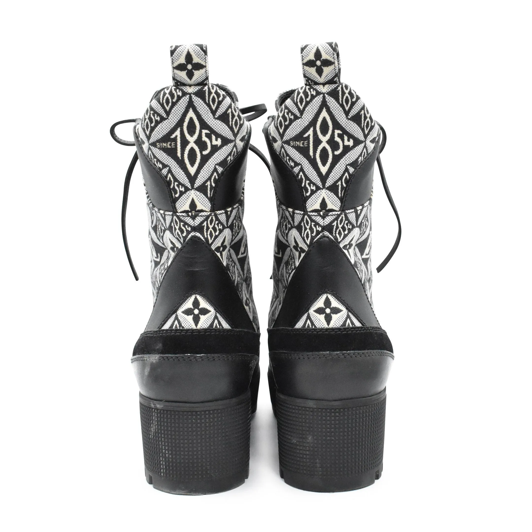 Louis Vuitton 'Laureate Desert Platform' Boots - Women's 38.5