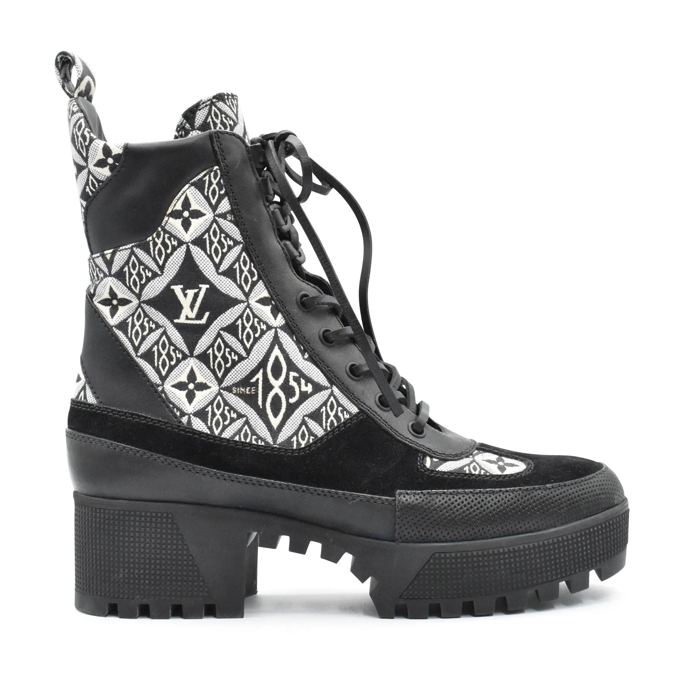 Louis Vuitton 'Laureate Desert Platform' Boots - Women's 38.5