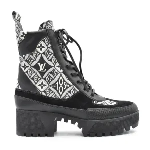 Louis Vuitton 'Laureate Desert Platform' Boots - Women's 38.5