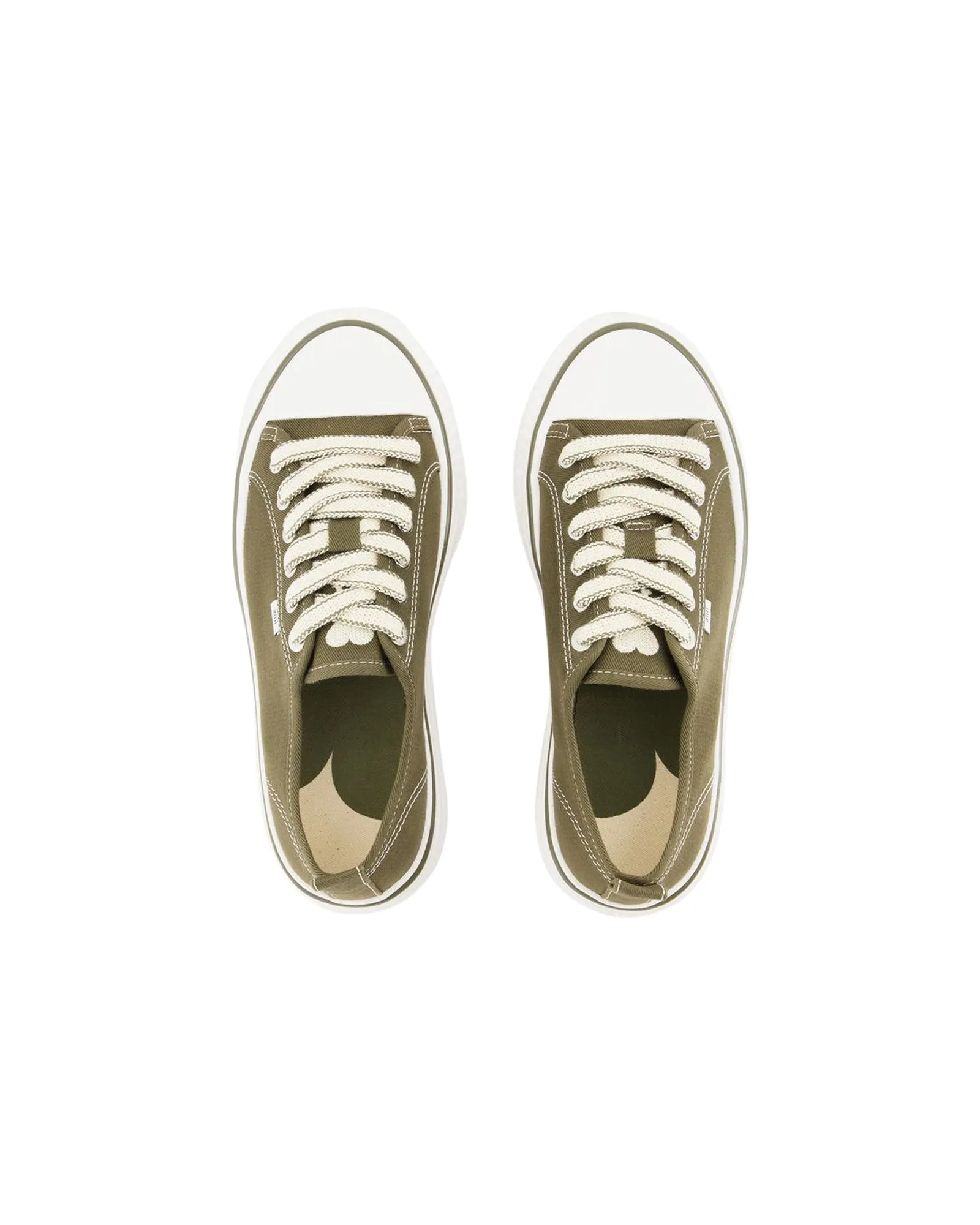 Low Top Ami 1980 Sneakers - AMI Paris - Cotton - Dark Olive