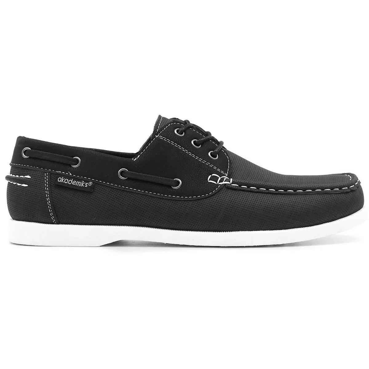 Marina 02 Mens Lace-Up Faux Leather Loafers