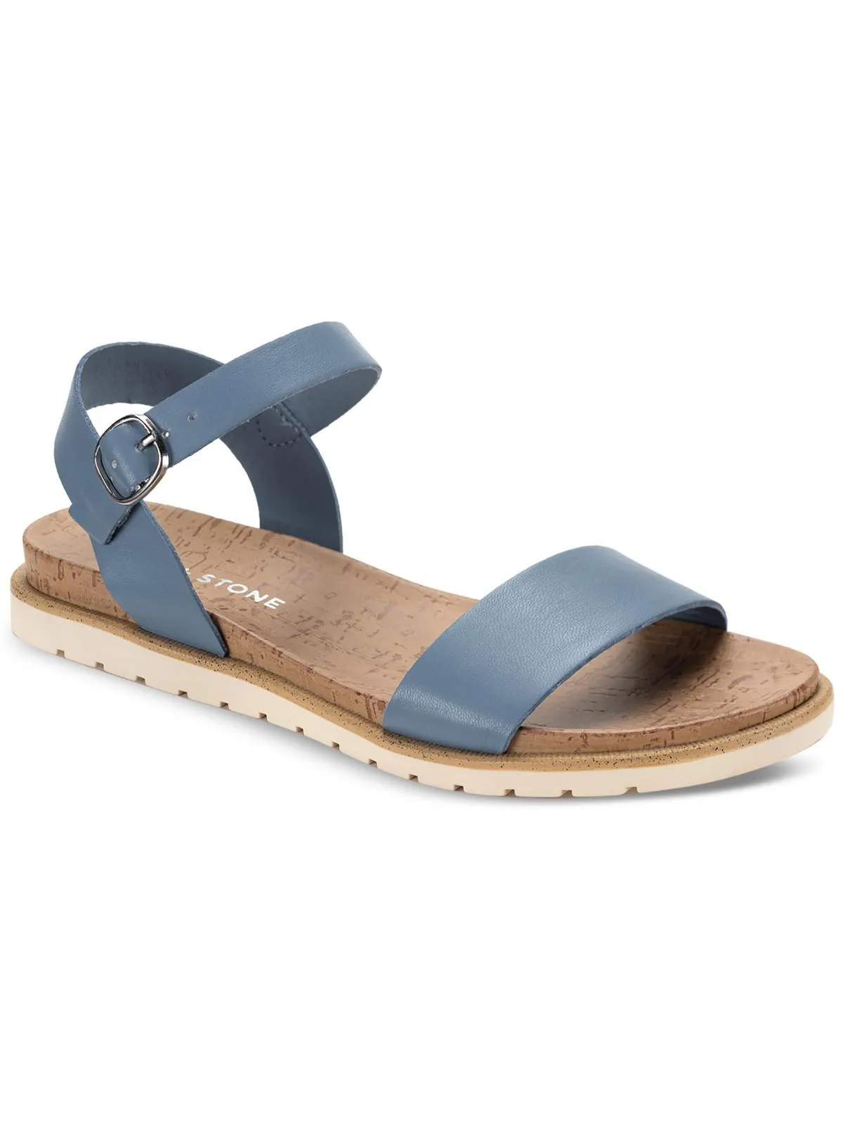 Mattie Womens Ankle Strap Open Toe Slingback Sandals