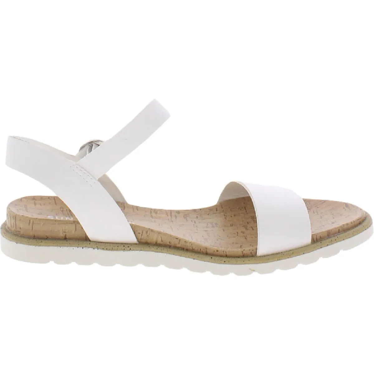 Mattie Womens Ankle Strap Open Toe Slingback Sandals