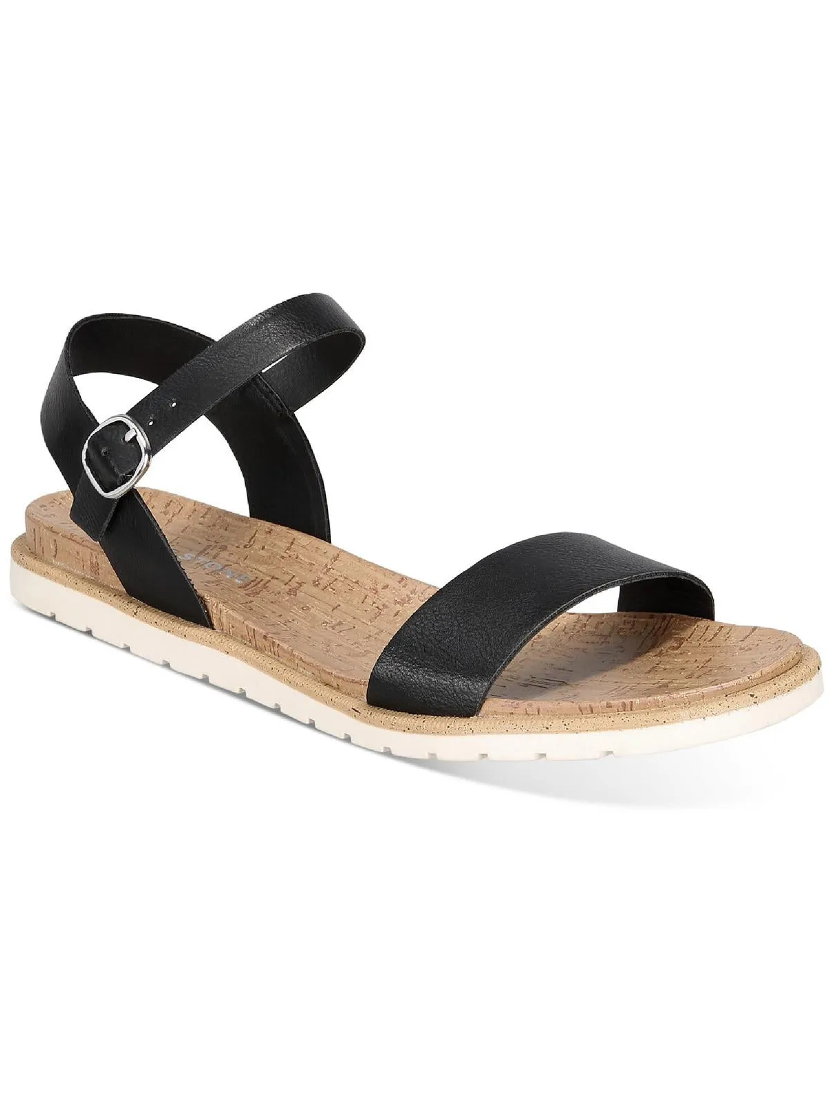 Mattie Womens Ankle Strap Open Toe Slingback Sandals
