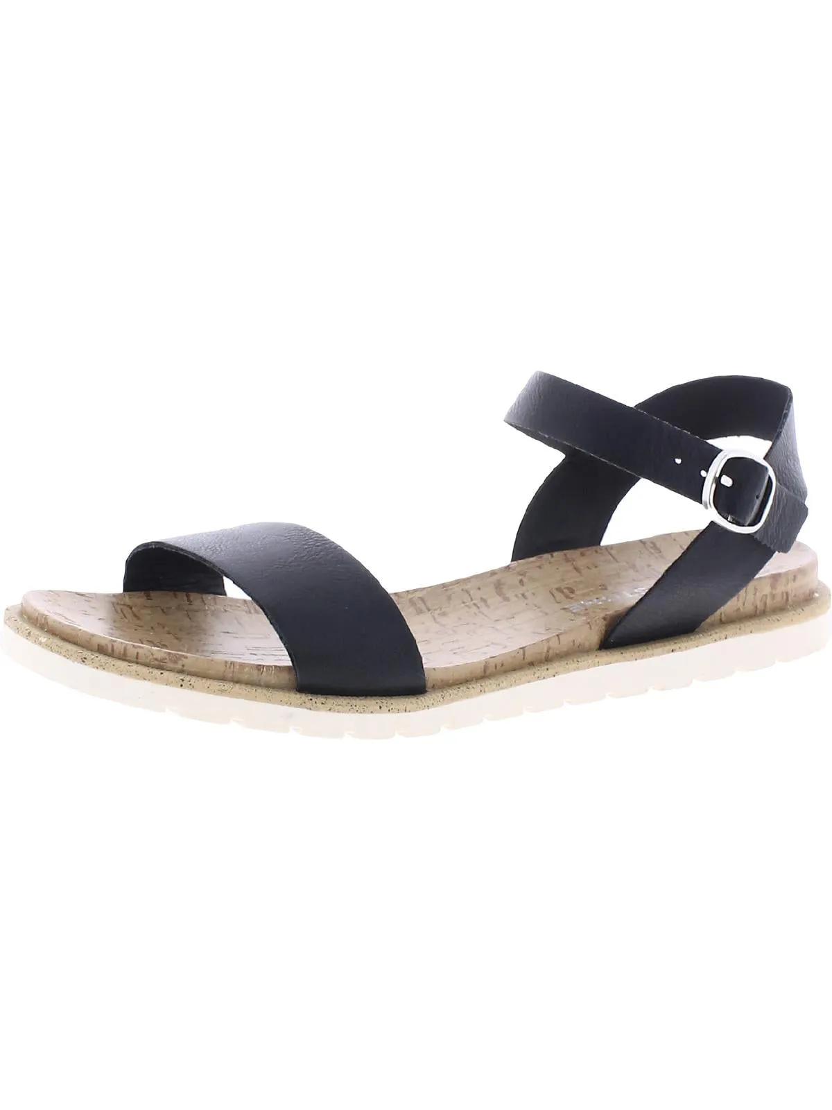 Mattie Womens Ankle Strap Open Toe Slingback Sandals