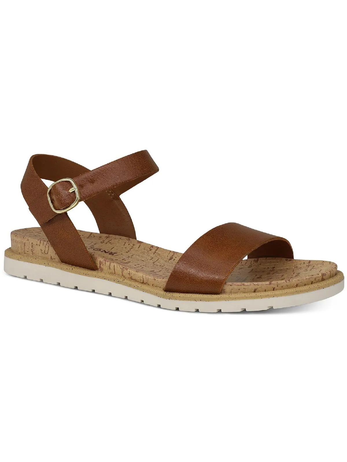 Mattie Womens Ankle Strap Open Toe Slingback Sandals