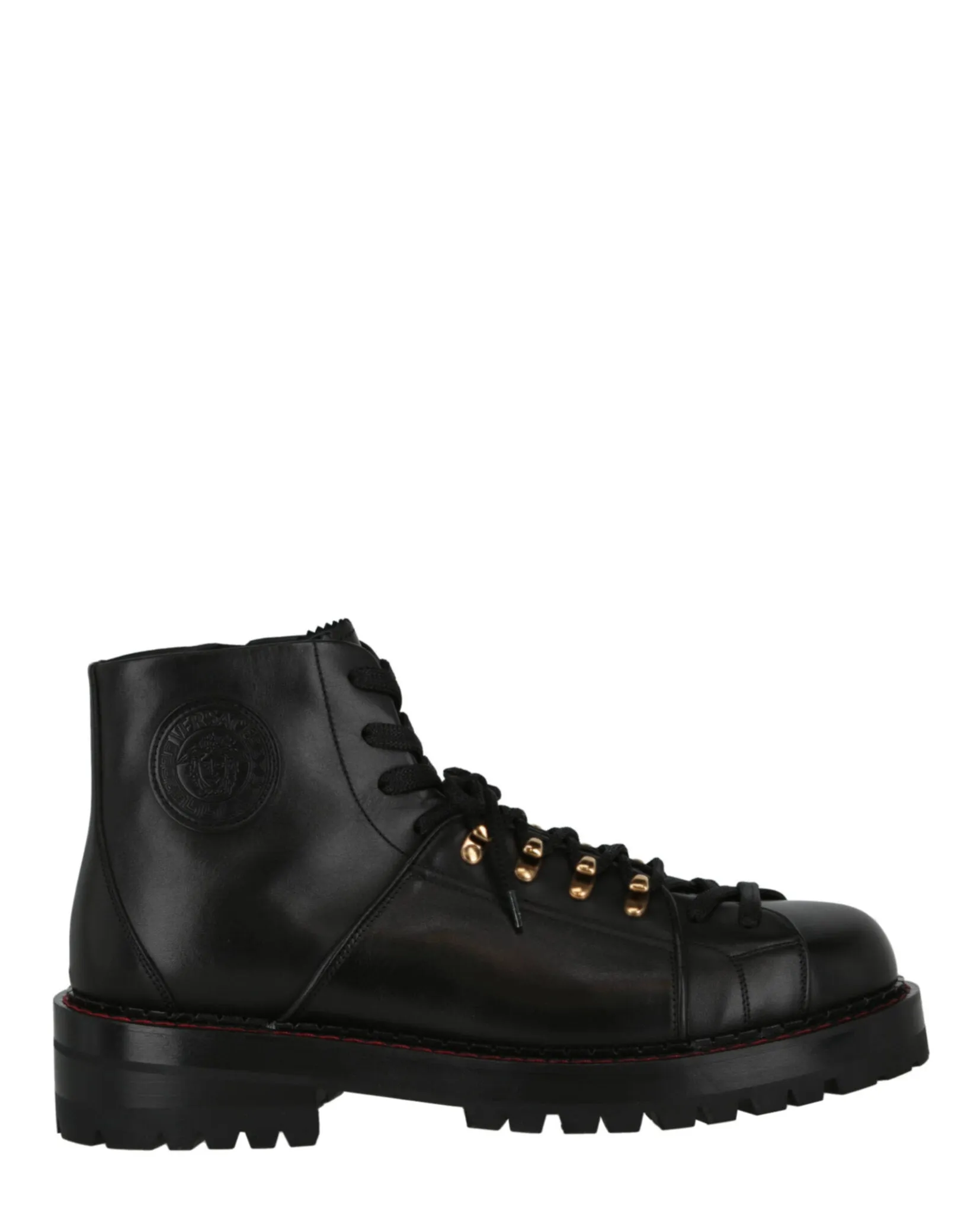 Medusa Leather Ankle Boots