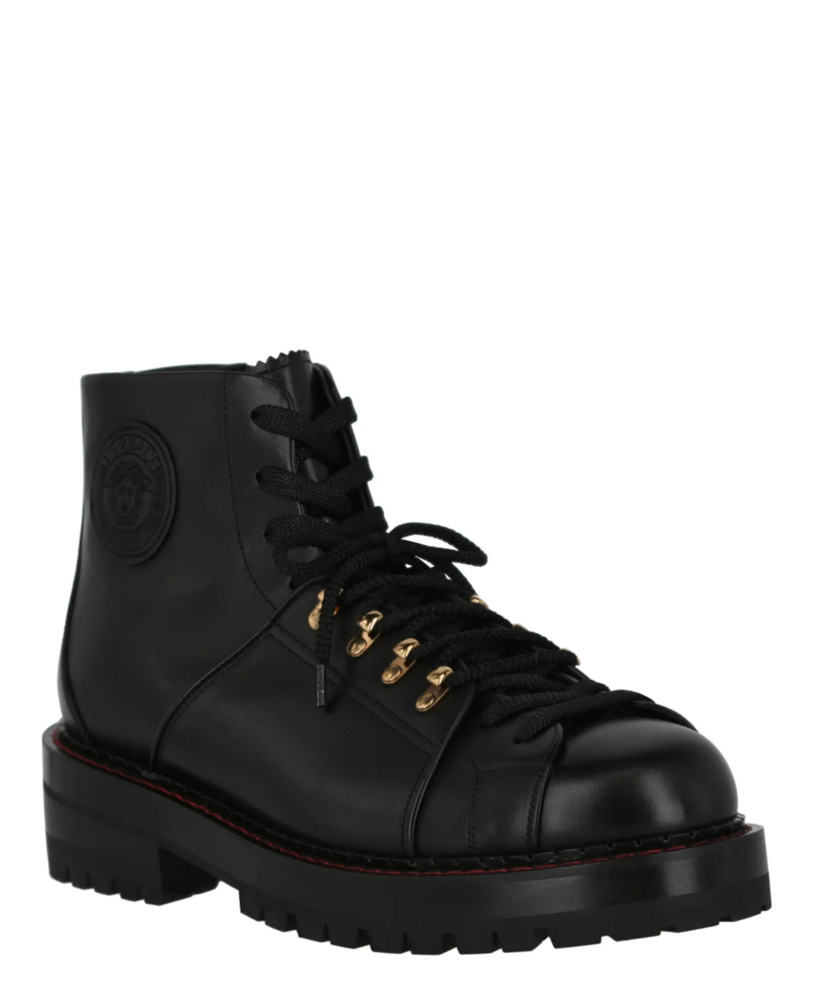 Medusa Leather Ankle Boots