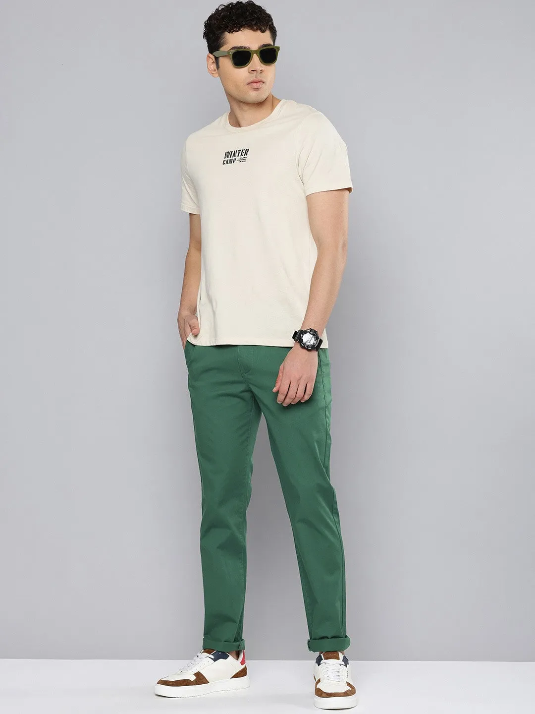 Men's 511 Slim Fit Green Chinos