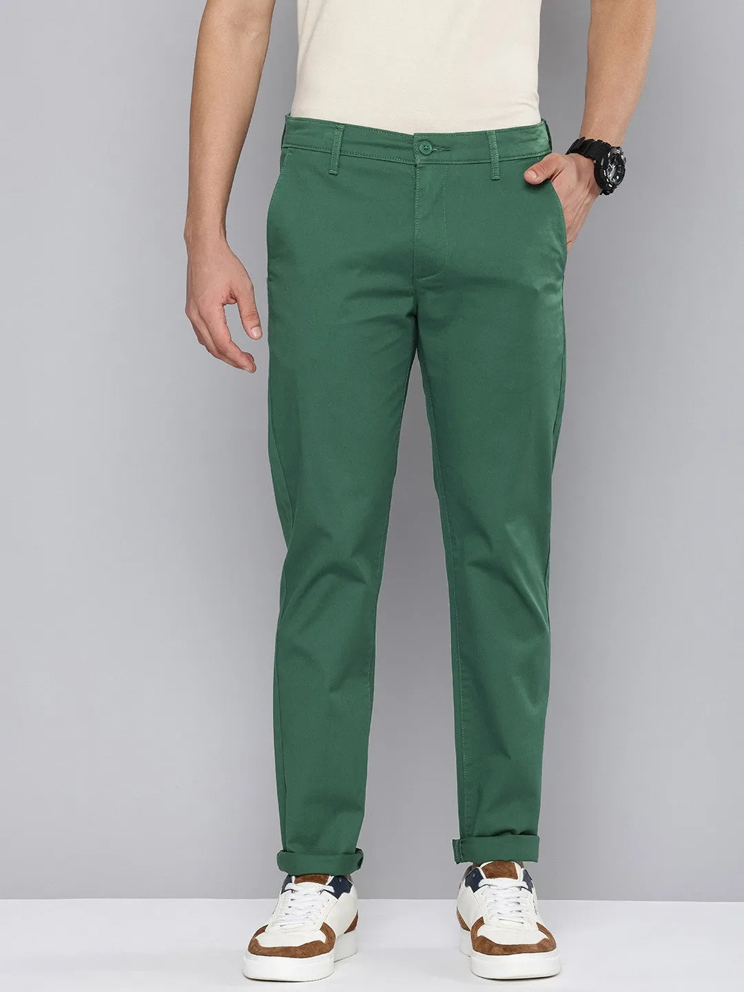 Men's 511 Slim Fit Green Chinos