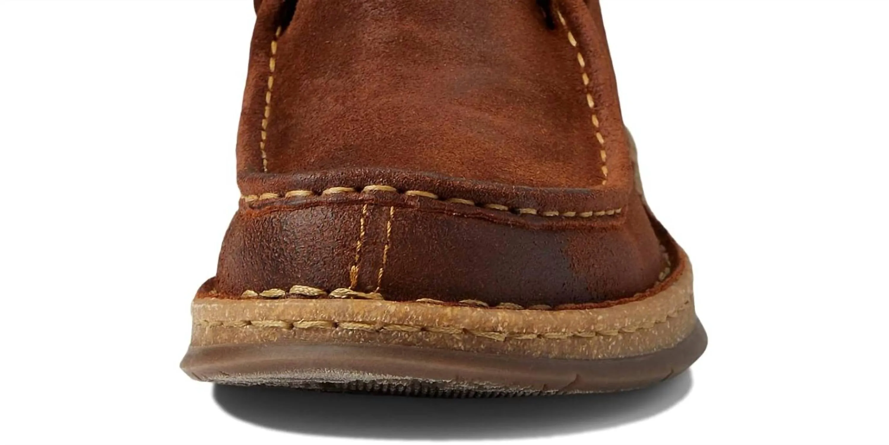 Men's Brock Boots In Brown Distressed  Leather