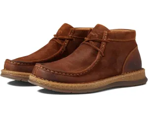 Men's Brock Boots In Brown Distressed  Leather