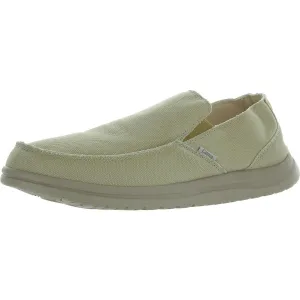 Mens Canvas Stretch Loafers