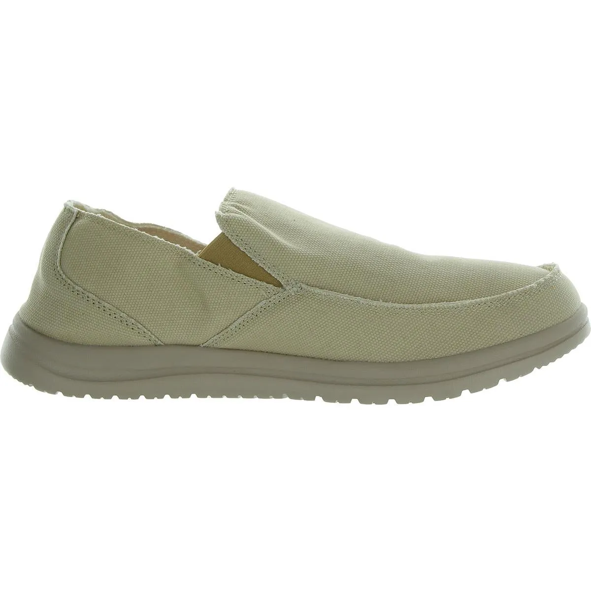 Mens Canvas Stretch Loafers