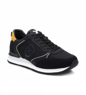 Men's Casual Sneakers In Black