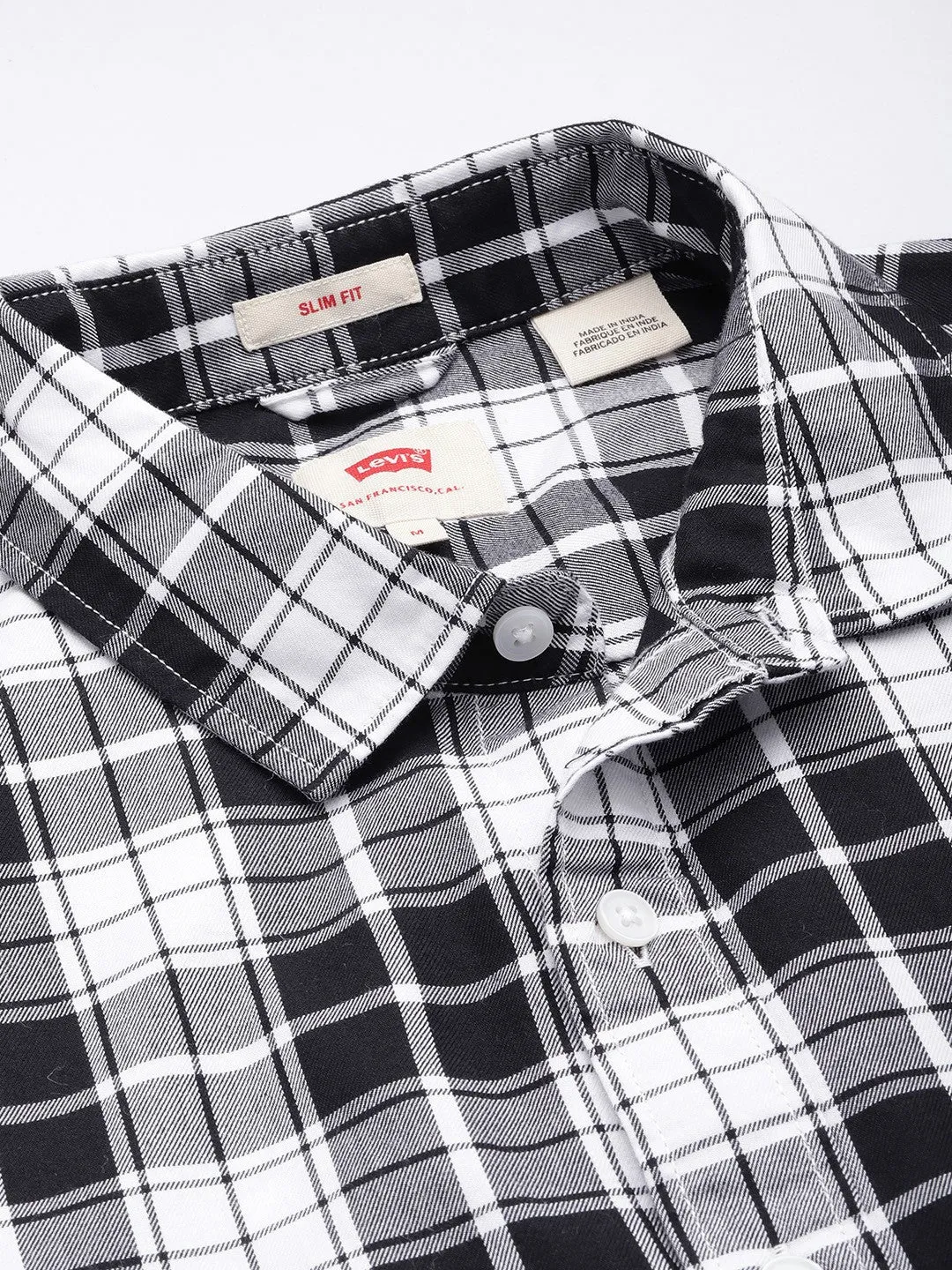 Men's Checkered Slim Fit Shirt